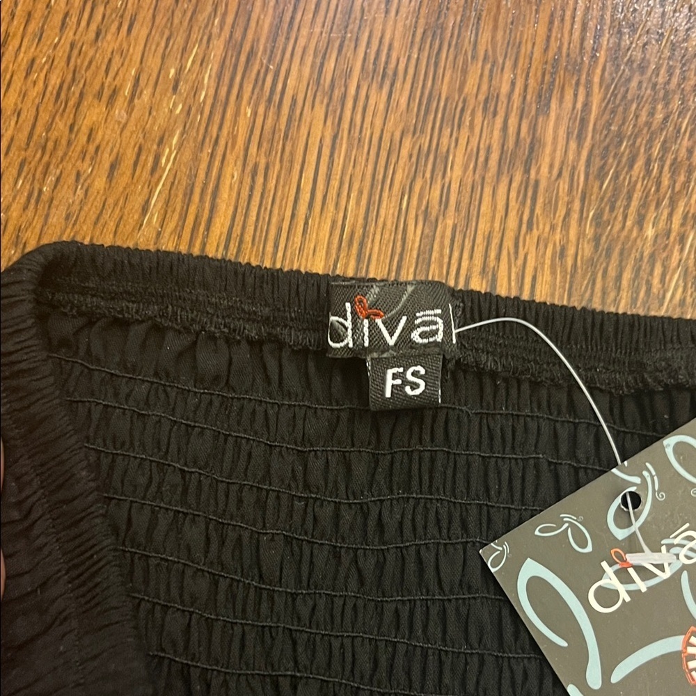 Divah  Elegant Black High-Low Skirt size L - Picture 6 of 15